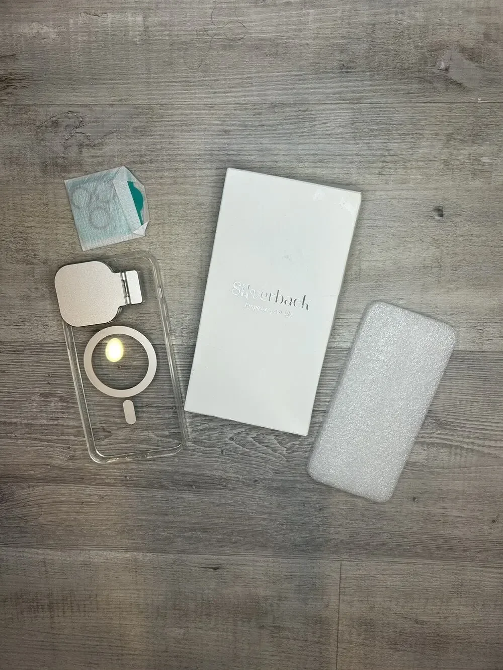 Silverback for iPhone 14 Pro Max Clear Case
